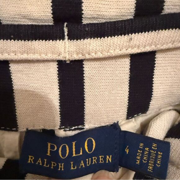 Polo Ralph Lauren Natural Striped straight leg thick cotton Pants - Picture 3 of 5